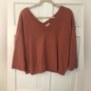 Madewell V-Neck Oversized Sweater
